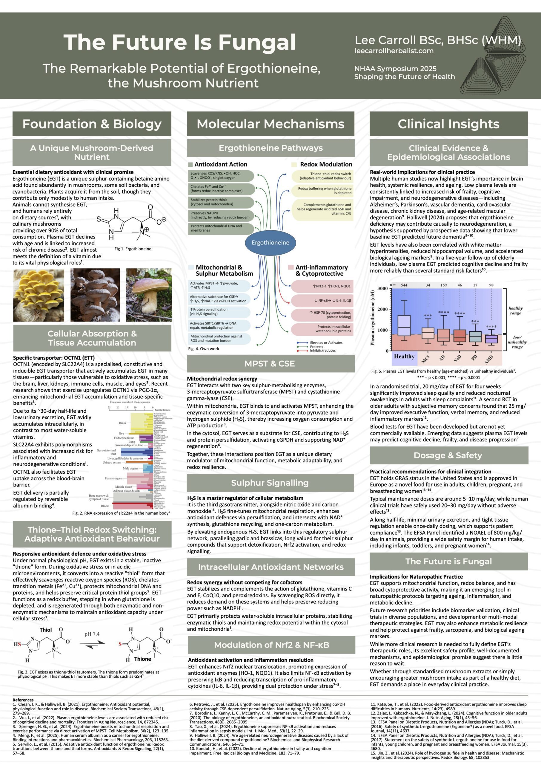 ergothioneine research presentation